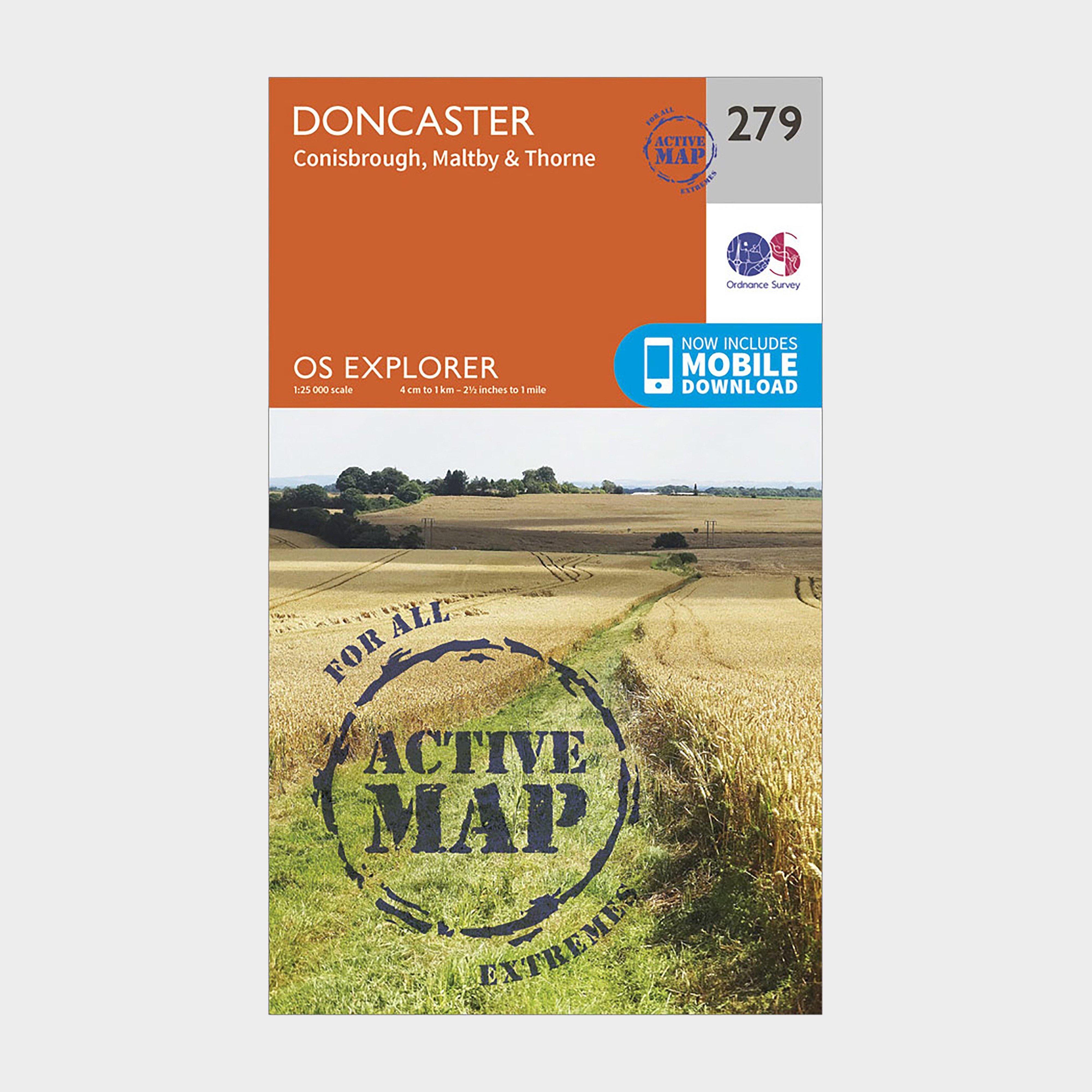 Image of Explorer Active 279 Doncaster Map With Digital Version Orange
