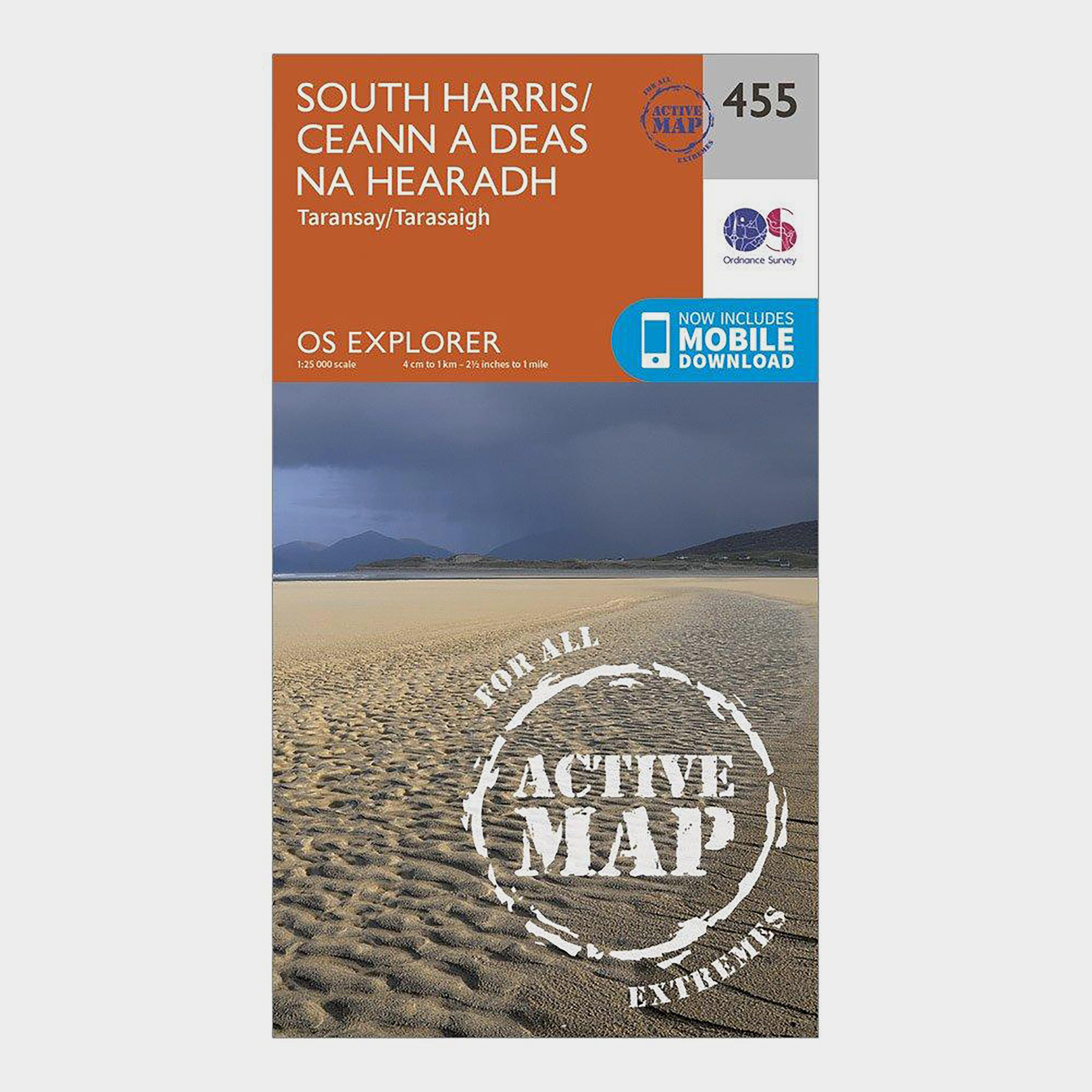 Image of Explorer Active 455 South Harris Map With Digital Version Orange