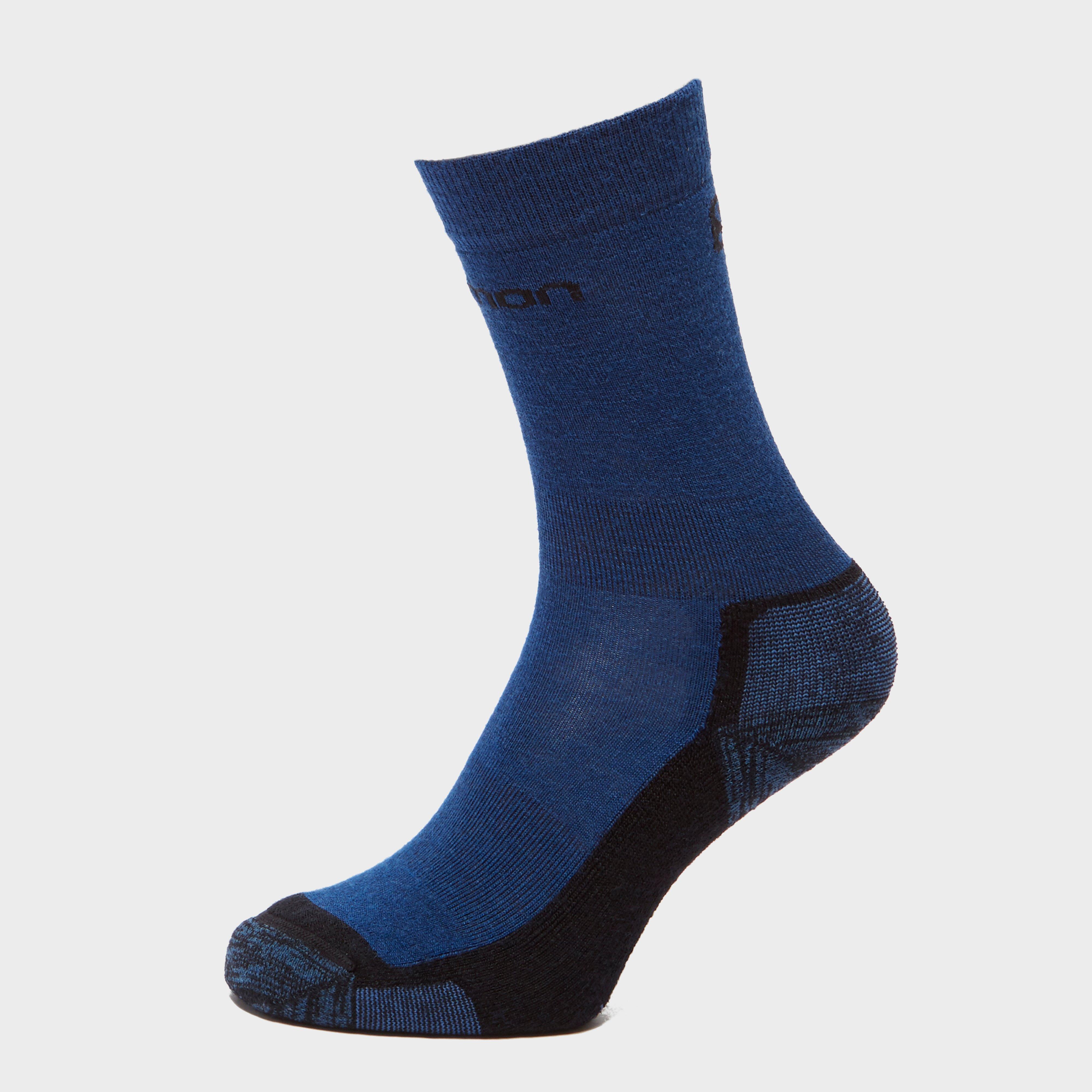 Image of Mens Merino Socks 2 Pack Navy