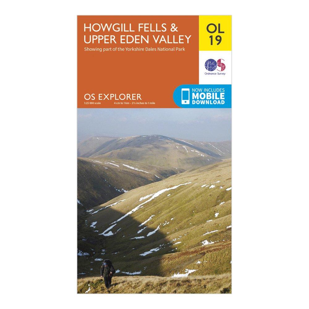Image of Explorer OL19 Howgill Fells and Upper Eden Valley Map With Digital Version Orange