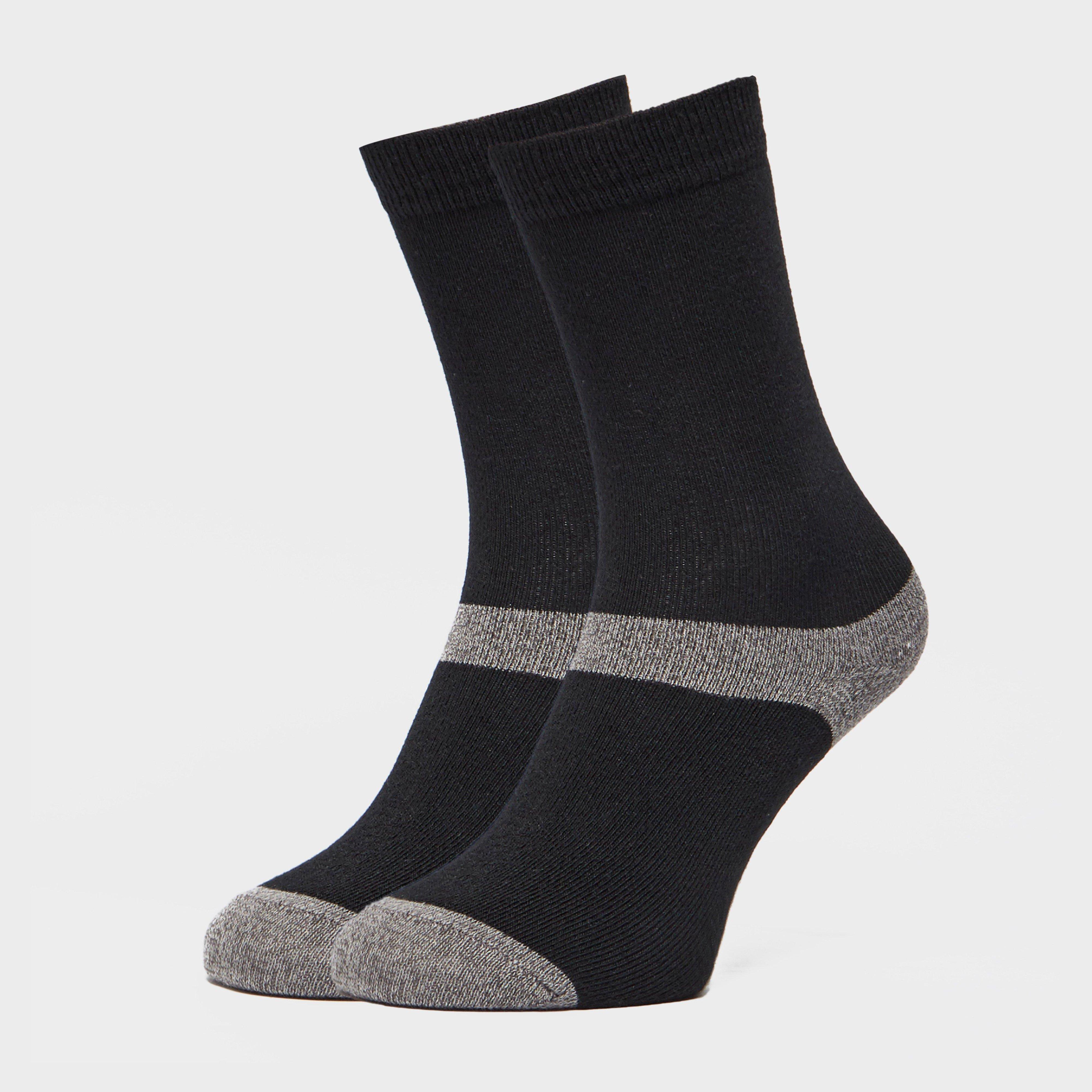 Image of Unisex Multiactive Coolmax Liner Socks 2 Pack Black