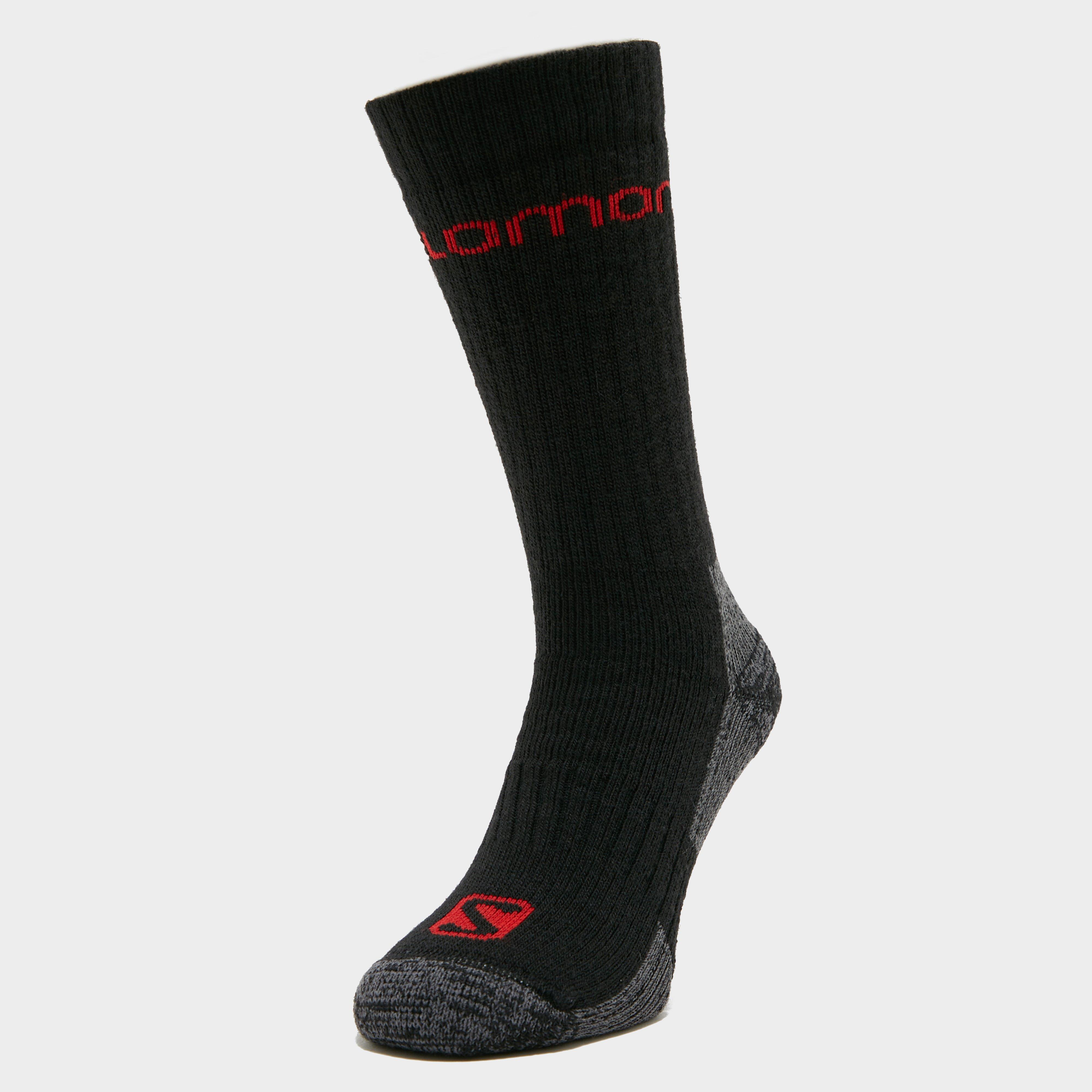 Image of Mens Heavy Weight Merino Socks 2 Pack Black