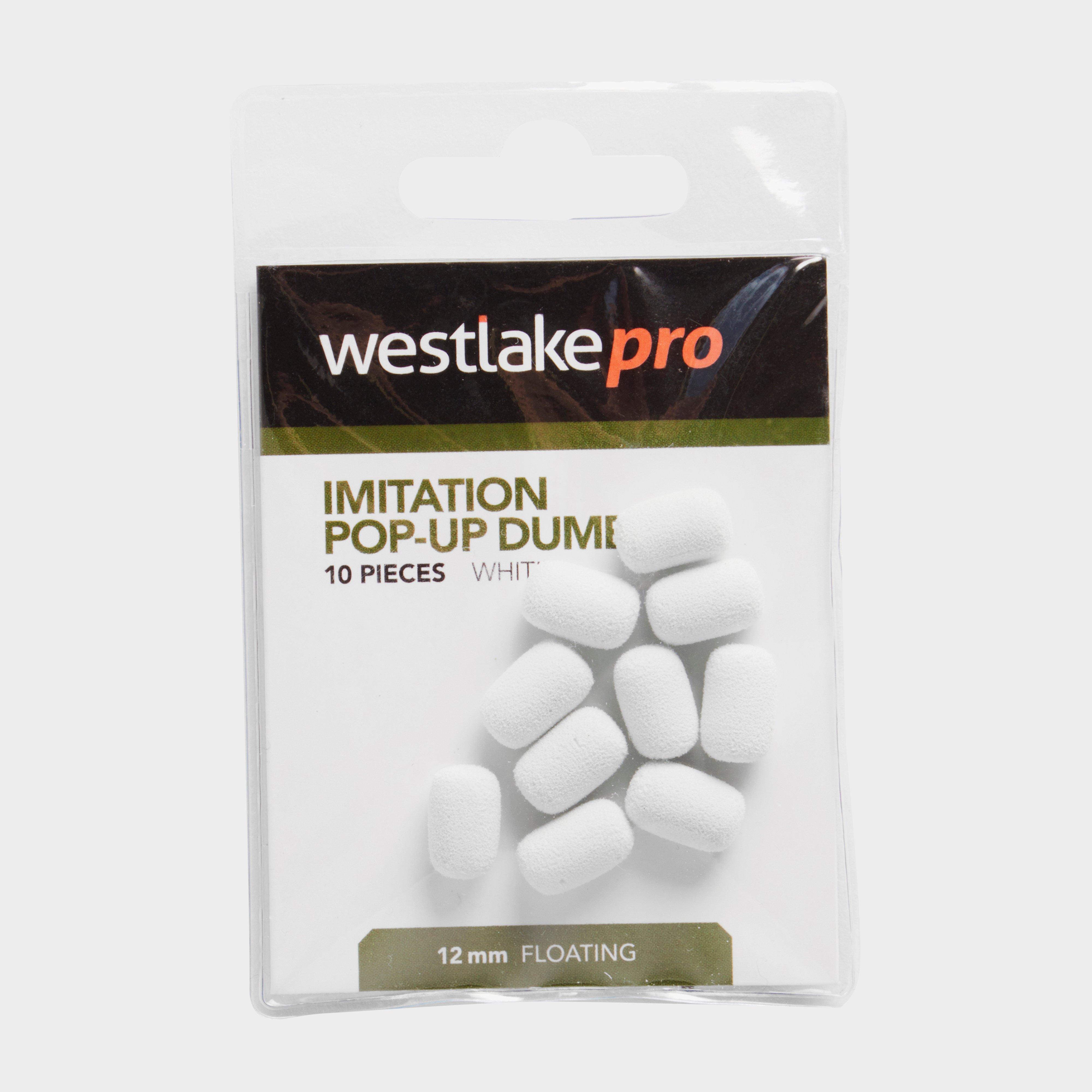 Image of Imitation PopUp Dumbell Pack of 10 White