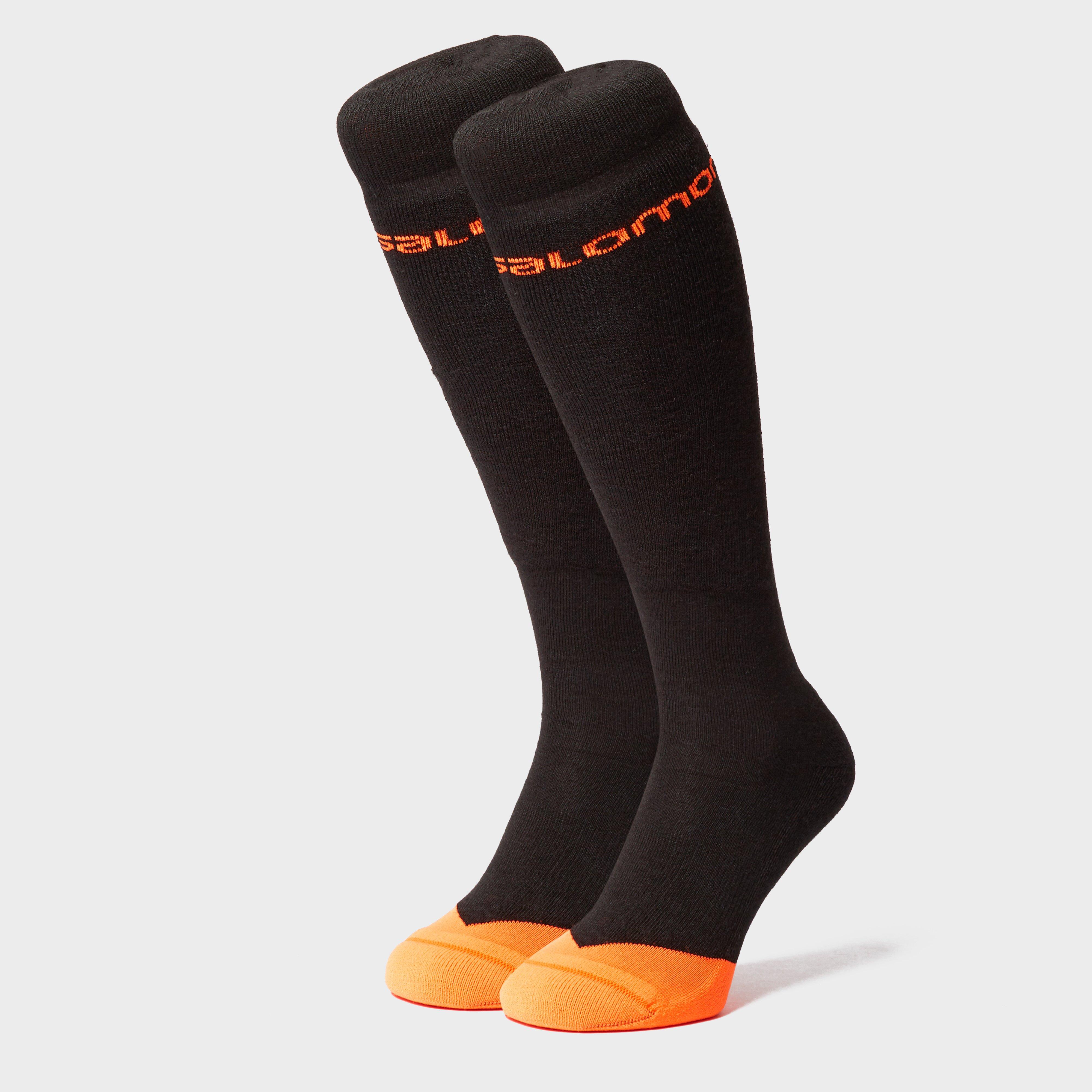Image of Mens Morillion Ski Socks 2 Pack Black